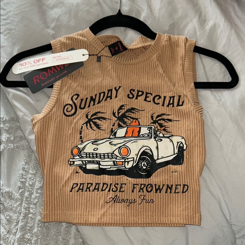 Crop Top Tank top